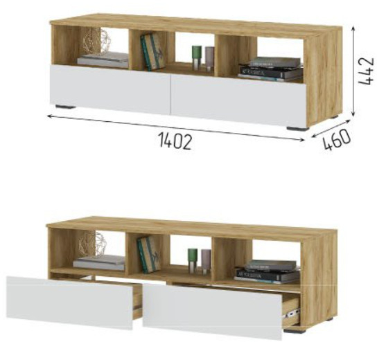 Тумба ТВ ТБ 02 Хелен