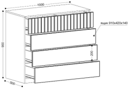 Комод Урбан 5