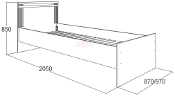 Кровать Ольга 18