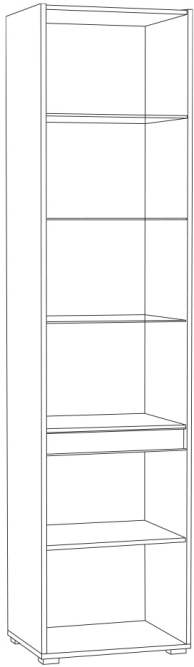 Шкаф-витрина Сидней 13.201