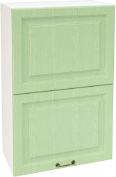 Шкаф верхний горизонтальный высокий с 2 створками Кухня Ницца ШВГ 602М