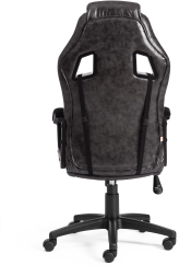 Кресло DRIVER кож/зам/ткань, серый/черный, 2 TONE/11