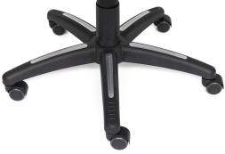 Кресло INTER кож/зам/ткань, черный/синий/серый, 36-6/С24/14