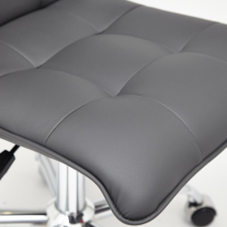 Кресло ZERO кож/зам, металлик, 36