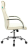 Кресло офисное T-8010N, хром, экокожа, бежевое, 1365102