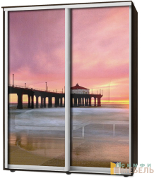 Шкаф-купе 2х дв Стандарт Фотопечать № 48