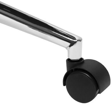 Кресло офисное BRABIX PREMIUM "Ultimate EX-801" хром, плотная двойная сетка Х2, черное/серое, 532918