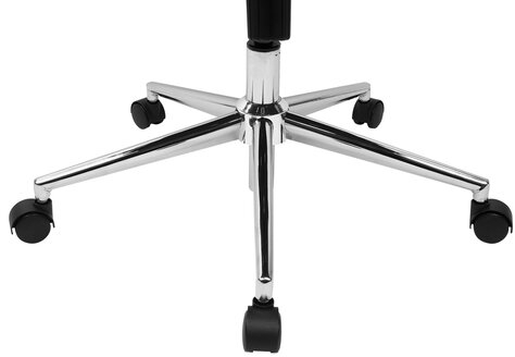 Кресло офисное BRABIX PREMIUM "Ultimate EX-801" хром, плотная двойная сетка Х2, черное/серое, 532918