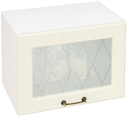 Шкаф верхний горизонтальный со стеклом Кухня Ницца ШВГС 500