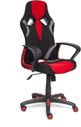 Кресло RUNNER ткань, черный/красный, 2603/ 08/ 12