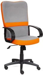 Кресло СН757 ткань, серый/оранжевый, С27/С23