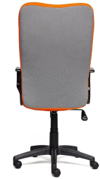 Кресло СН757 ткань, серый/оранжевый, С27/С23