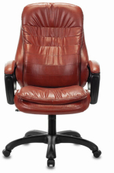 Кресло офисное BRABIX PREMIUM "Omega EX-589", экокожа, коричневое, 532096