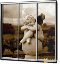 Шкаф купе 3х дв Фотопечать № 20