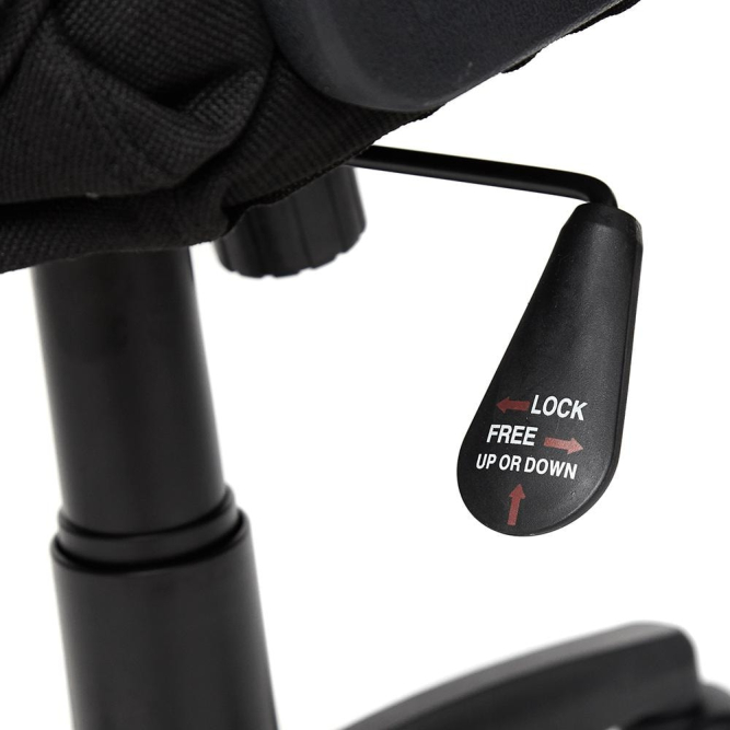 Кресло DRIVER кож/зам/ткань, белый/красный, 36-01/08