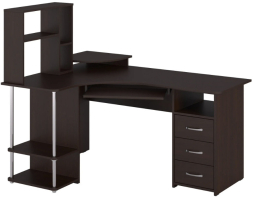 Стол компьютерный С-237 с полкой СЕ-237