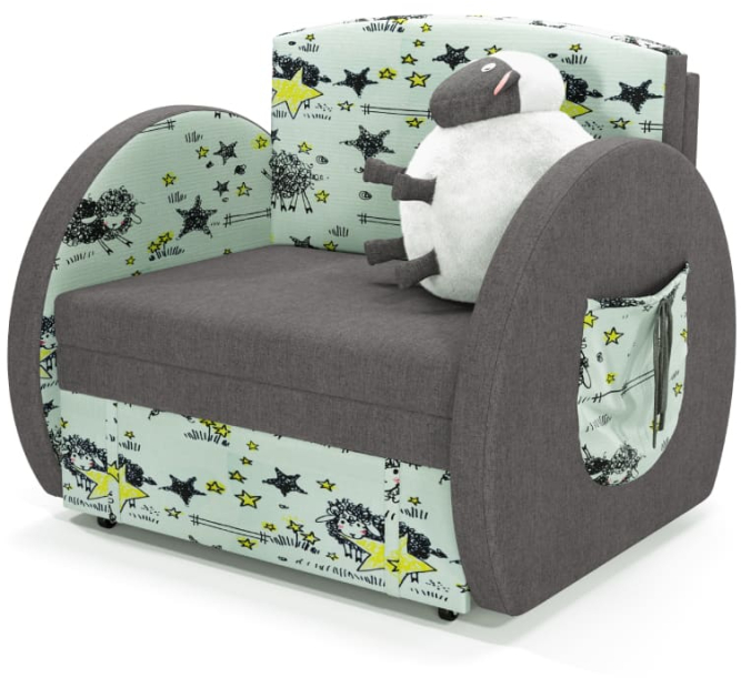 Тахта Мася-8 (барашек, в комплекте с подушкой)