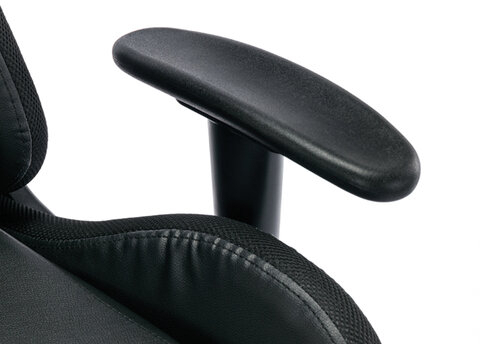 Кресло компьютерное BRABIX "Lumen GM-150 RGB", подсветка, две подушки, экокожа, черное, 532801