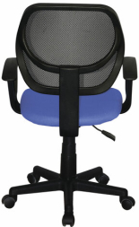 Кресло компактное BRABIX &quot;Flip MG-305&quot;, ткань TW, синее/черное, 531919