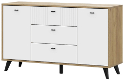 Комод 3 ящика двухстворчатый Милан