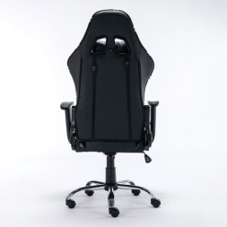 Кресло компьютерное BRABIX "Military GM-140", две подушки, экокожа, черное с рисунком милитари, 532802