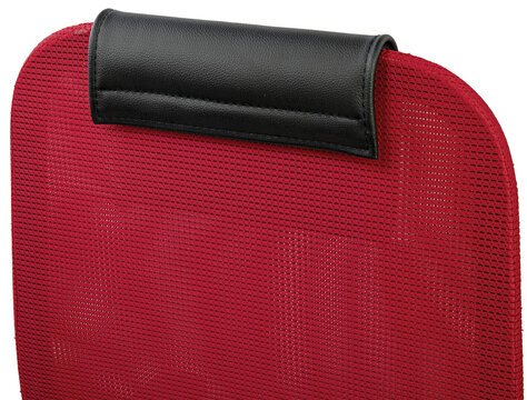 Кресло офисное BRABIX PREMIUM "Ultimate EX-801" хром, плотная двойная сетка Х2, черное/красное, 532921