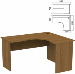 Стол компактный  Арго правый