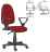 Кресло BRABIX "Prestige Ergo MG-311", регулируемая эргономичная спинка, ткань, красное, 532424