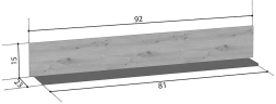 Полка Лофт P/90
