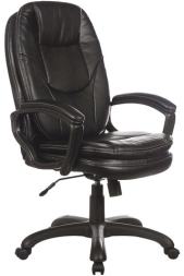 Кресло офисное BRABIX PREMIUM "Trend EX-568", экокожа, черное, 532100