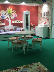 Банкетка Ассоль АС-33 белое дерево