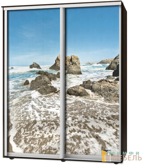 Шкаф-купе 2х дв Стандарт Фотопечать № 52