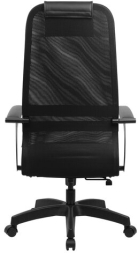 Кресло офисное BRABIX PREMIUM "Ultimate EX-801" пластик, плотная двойная сетка Х2, черное, 532922