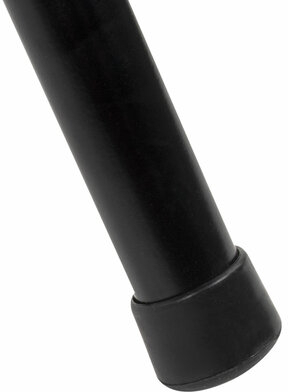 Стул складной BRABIX &quot;Golf CF-007&quot;, чёрный каркас, чёрная ткань, гофрокороб, 533025