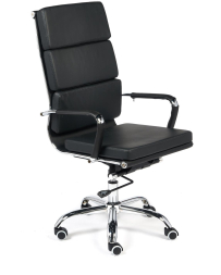 Кресло BESTO кож/зам, черный