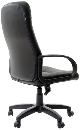 Кресло офисное BRABIX "Strike EX-525", экокожа черная, 531382