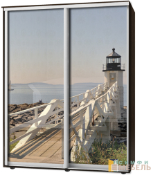 Шкаф-купе 2х дв Стандарт Фотопечать № 53