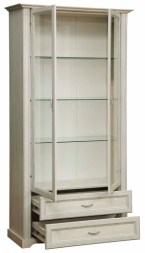 Шкаф комбинированный Сохо со стеклом 32.05