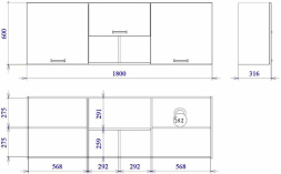 Шкаф ШГ-180 NEW Смарт