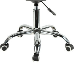 Кресло стул BRABIX &quot;Eames MG-310 CH&quot;, хром, пластик белый, экокожа белая, 532923