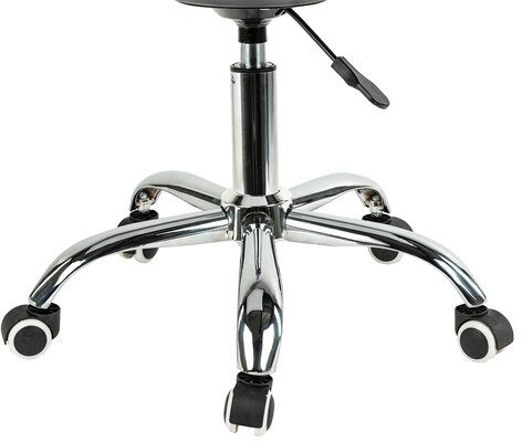 Кресло стул BRABIX "Eames MG-310 CH", хром, пластик белый, экокожа белая, 532923