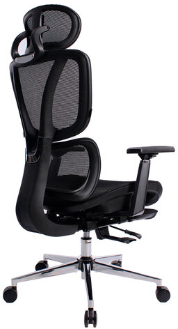 Кресло BRABIX PREMIUM "Evolution ER-700", подножка, слайдер, синхромеханизм, сетка, черное, 532947