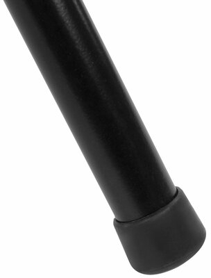 Стул складной BRABIX "Golf Plus CF-003 КОМФОРТ", черный каркас, кожзам черный, В КОРОБЕ, 533026