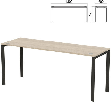 Стол на металлокаркасе Арго