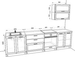Кухня Глетчер комплект 2