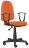 Кресло BRABIX "Prestige Start MG-312", эргономичная спинка, ткань, оранжевое, 531922
