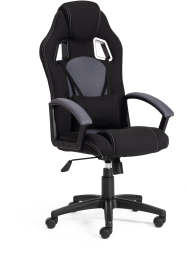 Кресло DRIVER ткань, черный/серый, 2603/12