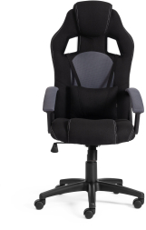 Кресло DRIVER ткань, черный/серый, 2603/12