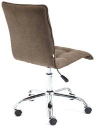 Кресло ZERO флок , коричневый, 6