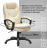 Кресло офисное BRABIX PREMIUM "Trend EX-568", экокожа, бежевое, 532102